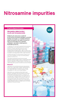 LGC Nitrosamine impurities fact sheet